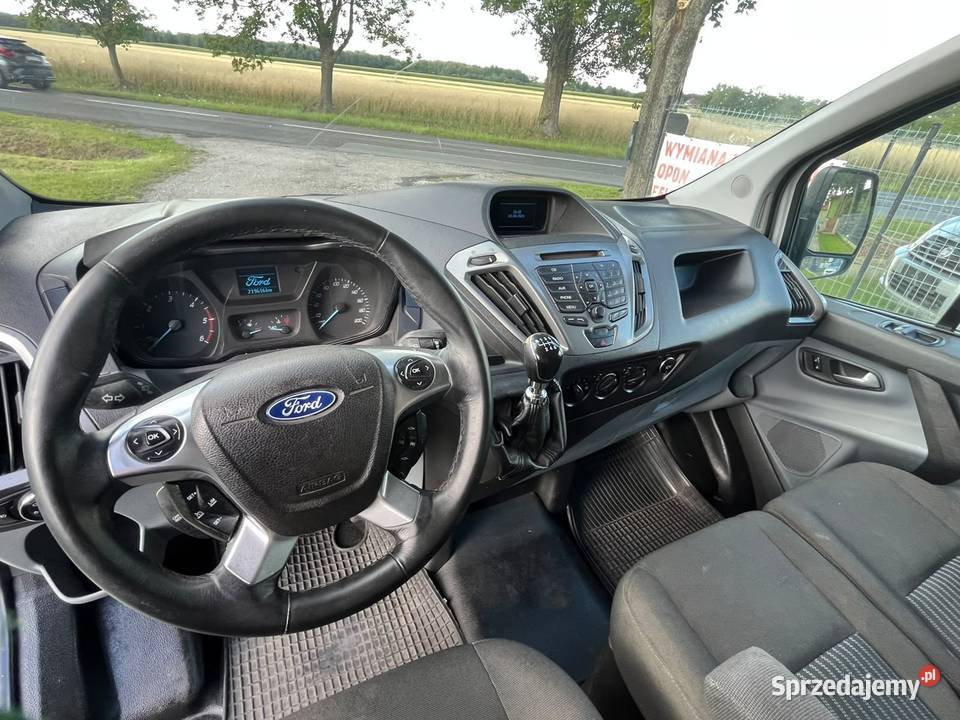 Ford Transit Custom Long 22TDCI Klima Hak Napęd przednia oś łódzkie Poddębice