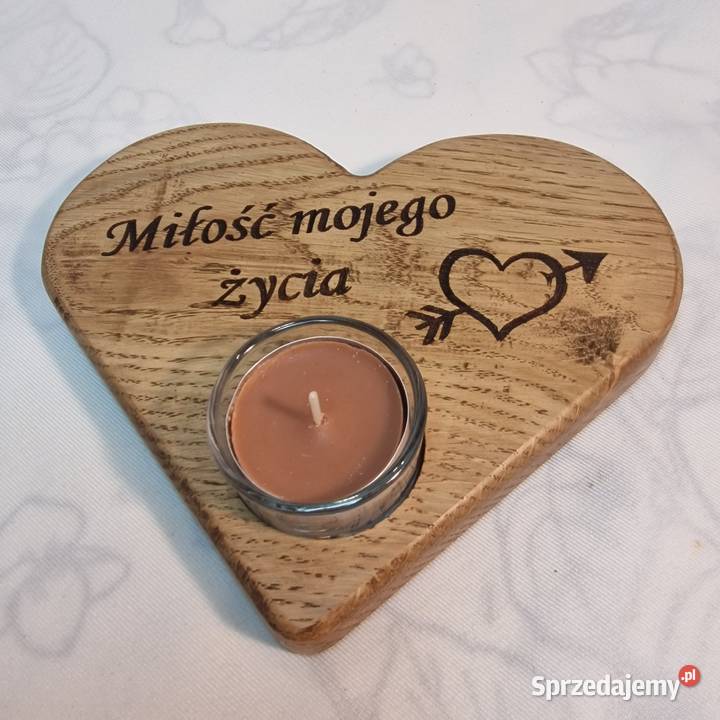 Świecznik drewniany Dija No 45 Sępopol