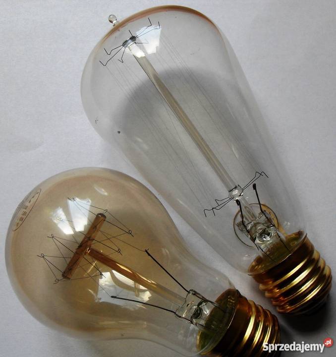 Żarówka dekoracyjna Retro Edisona E27 Kraków