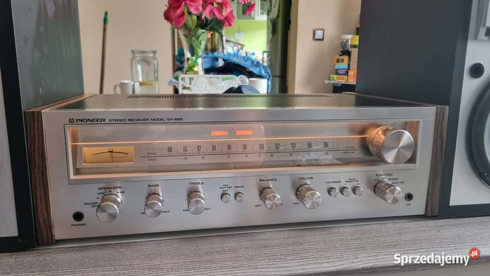 Amplituner Pioneer SX550 2x30W Top Japan Vintage Warta