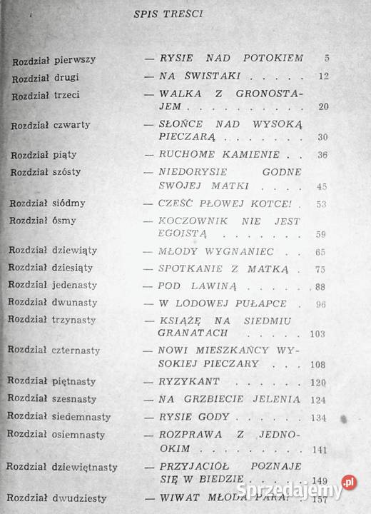 Władca Doliny Morskiego Oka Tytus Karpowicz Chełm sprzedam