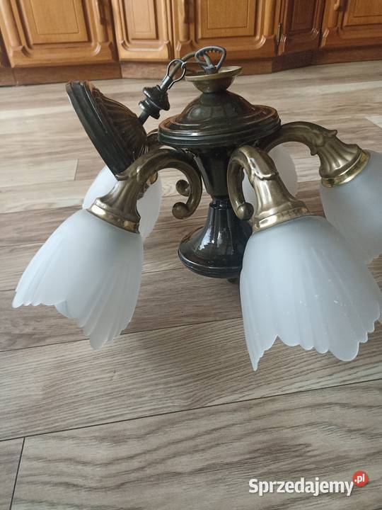 Sprzedam żyrandol rustykalny styl sprzedam