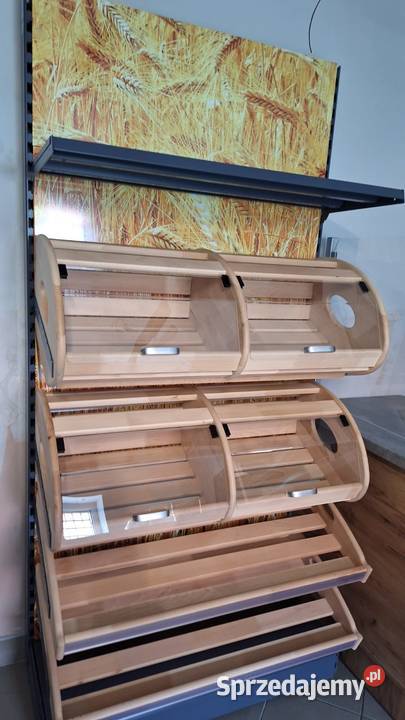 Regał sklepowy piekarniczy regał na pieczywo 10m Barczewo