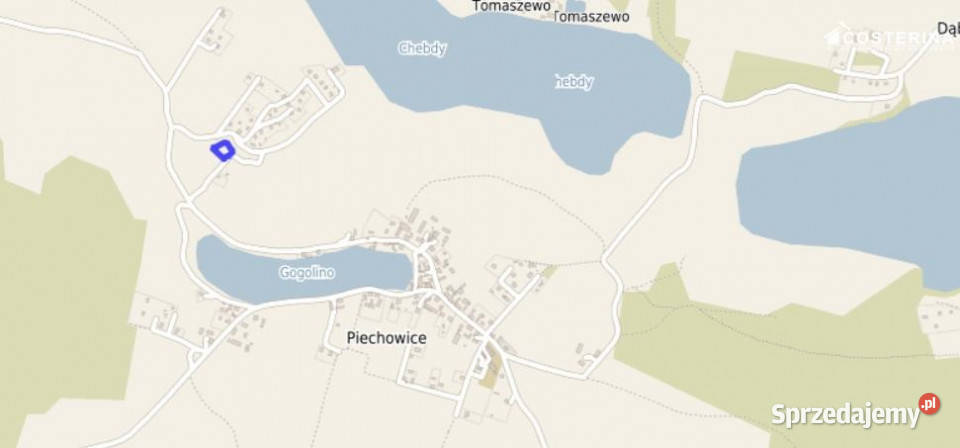 Działka do sprzedania 1147m2 Dziemiany pomorskie Piechowice