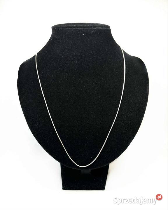 Nowy Rodowany Srebrny Łańcuszek pr 925 372g Dł Łańcuszki Elbląg