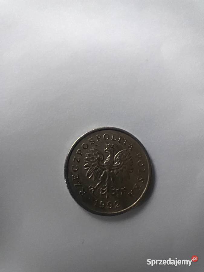 Moneta 1 1992 r Odolanów
