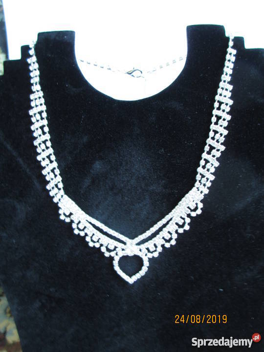 Delikatny naszyjnik ślubny 6 Warszawa