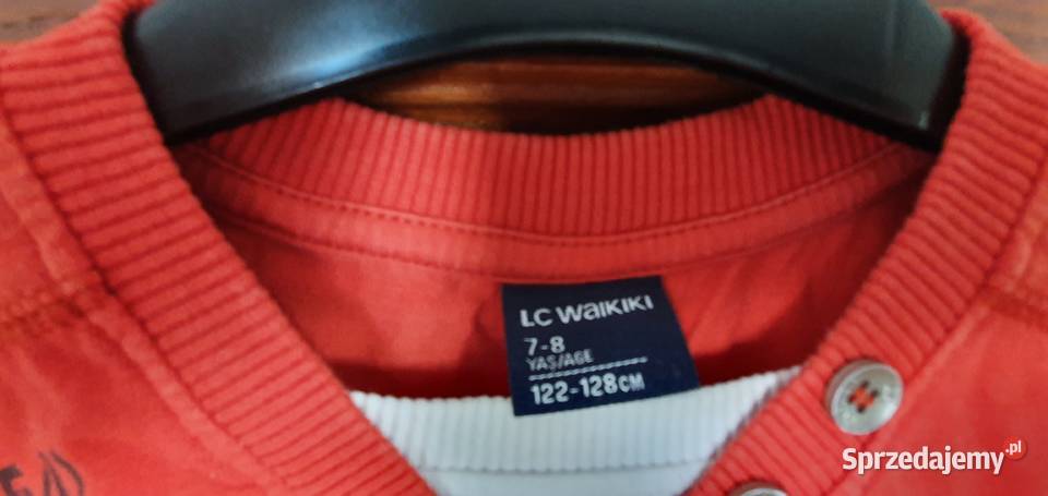 Czerwona bluza chłopca 78 lat rozmiar 122128 chłopiec małopolskie