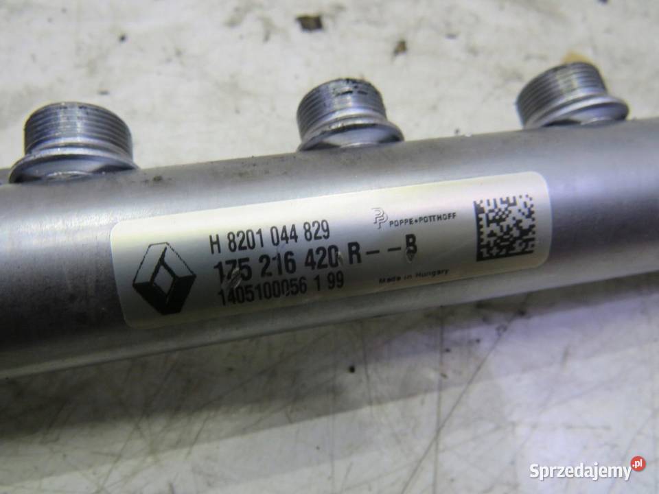 LISTWA WTRYSKOWA QASHQAI J11 16 DCI 8201044829