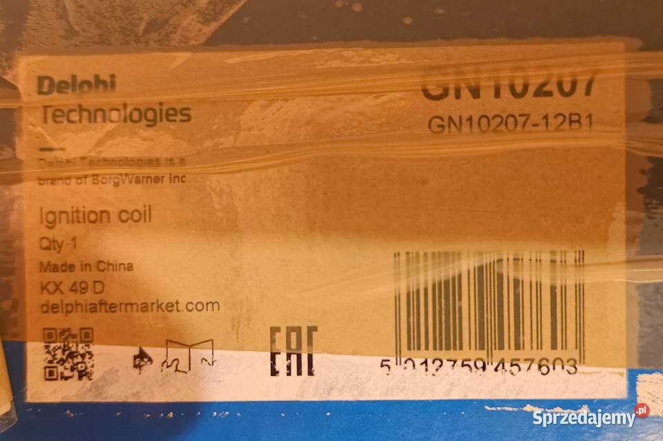 Cewka zapłonowa Delphi GN1020712B1 Nowa Cewki zapłonowe Brwinów