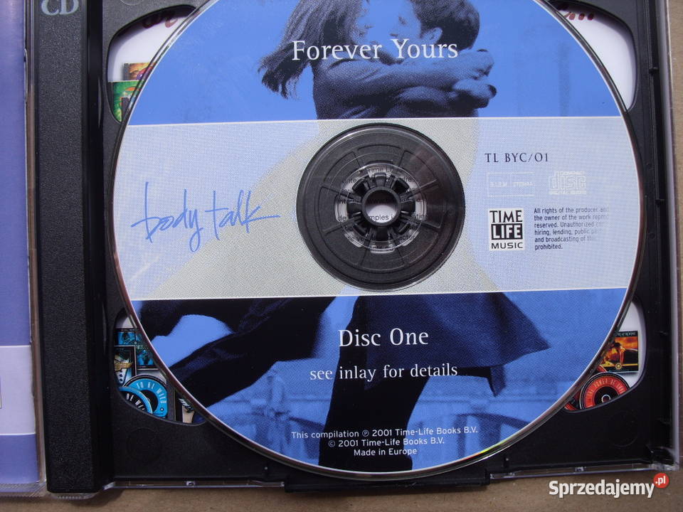 Skladanka cd BODY TALKFOREVER YOURS 2 CD 2001 Wołów