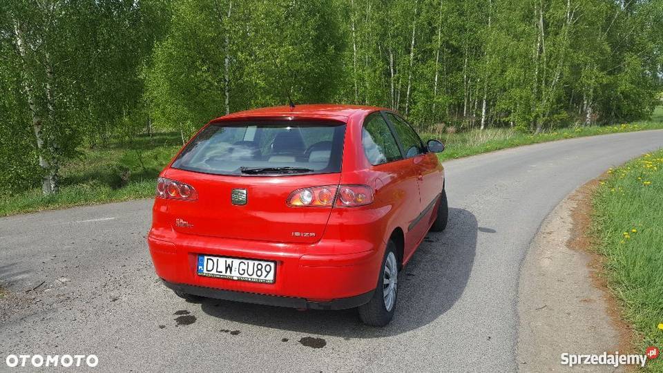 Seat Ibiza 14 16v 75 2005 ABS dolnośląskie Gryfów Śląski sprzedam