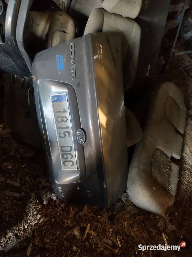 KIA CERATO sedan klapa tył części blacharskie Kielce