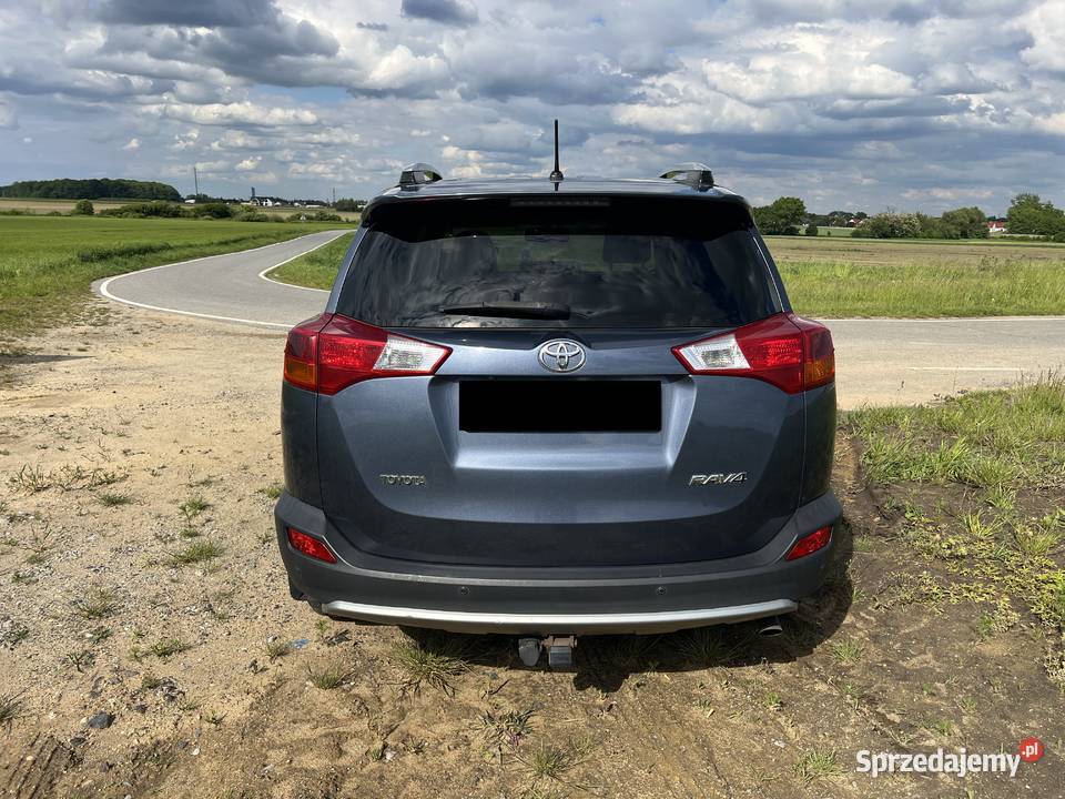 Toyota RAV4 4x2 d4d manual czerwona skóra