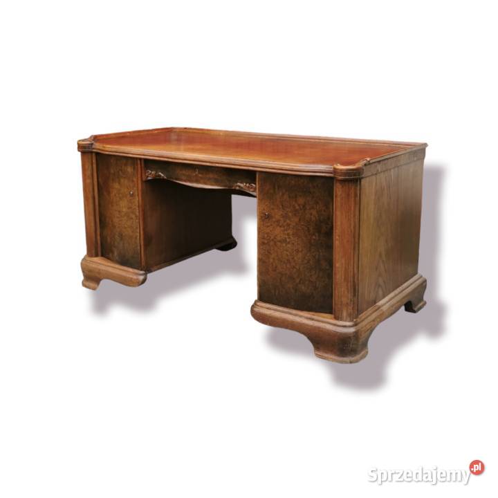 Komplet gabinetowy z 1925 roku Orzech dąb Meble