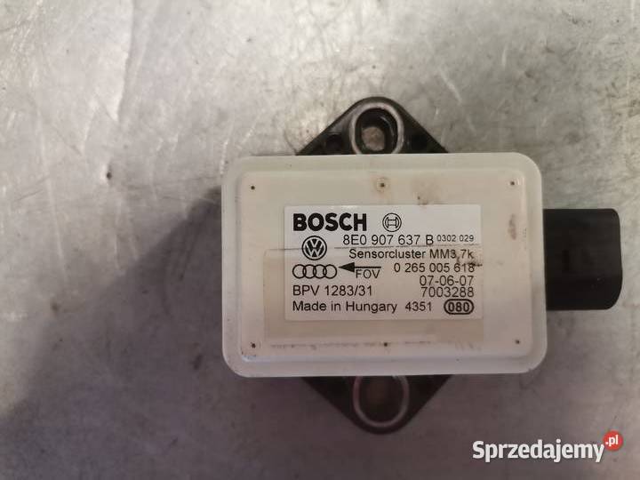 AUDI A6 C6 CZUJNIK PRZYSPIESZENIA ESP 8E0907637B osobowe Nowy Sącz