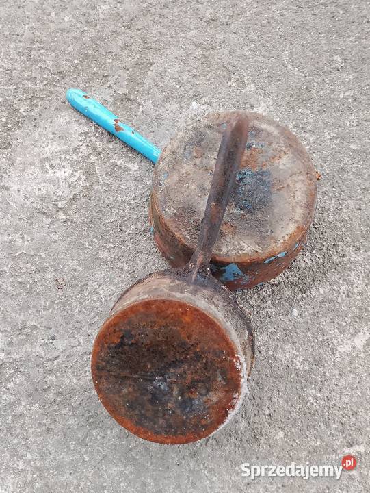 Rondel garnek żeliwny antyk Sokołów Podlaski sprzedam