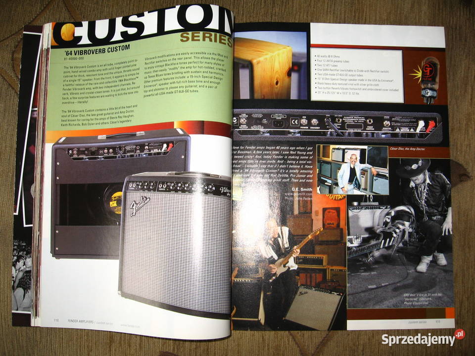 Fender Frontline 2005 katalog Fender Kępice