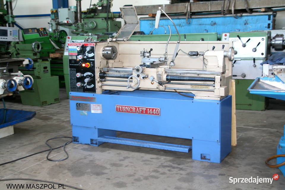 Tokarka uniwersalna TURNCRAFT 1440 x 1000 mm Głowno