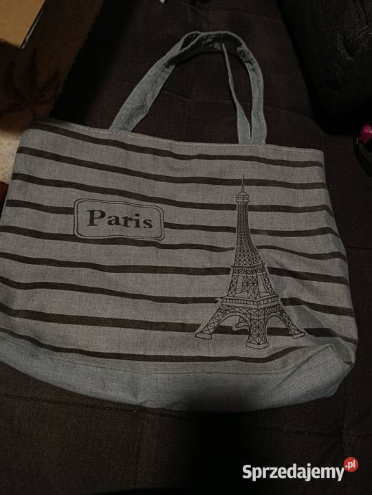 torba na ramię damska siwa paris Dla kobiet Poznań