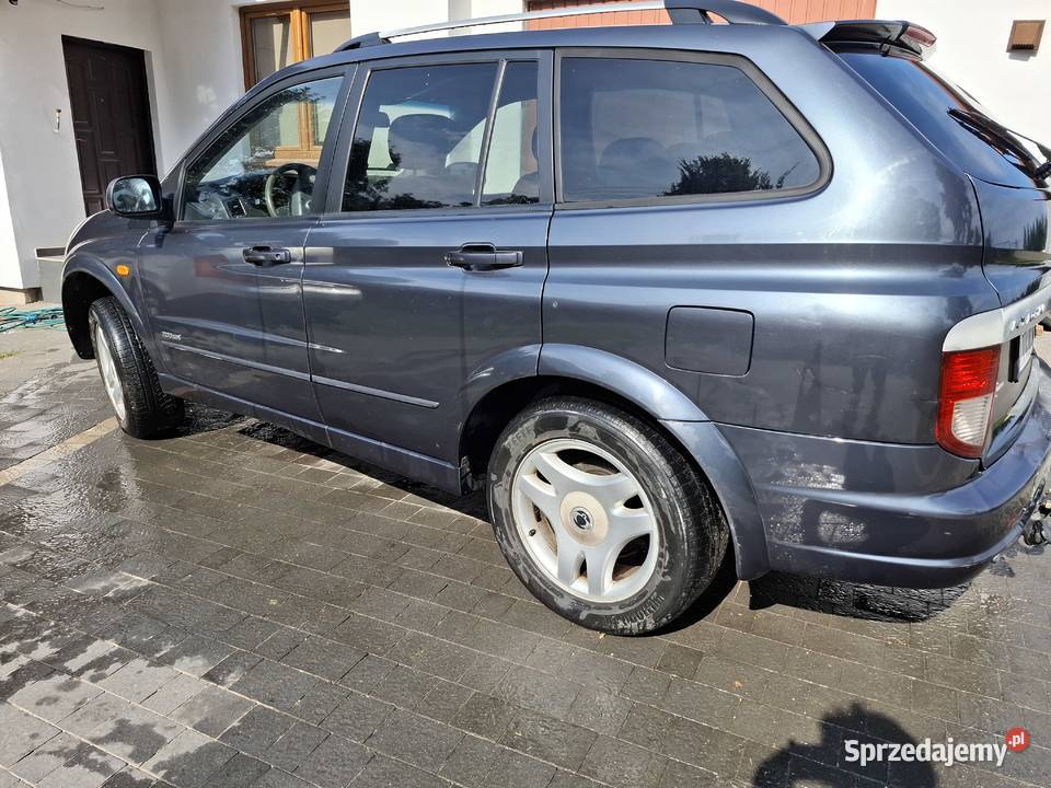Ssangyong kyron 20 141koni 4x4 reduktor skóra Kyron małopolskie Proszowice
