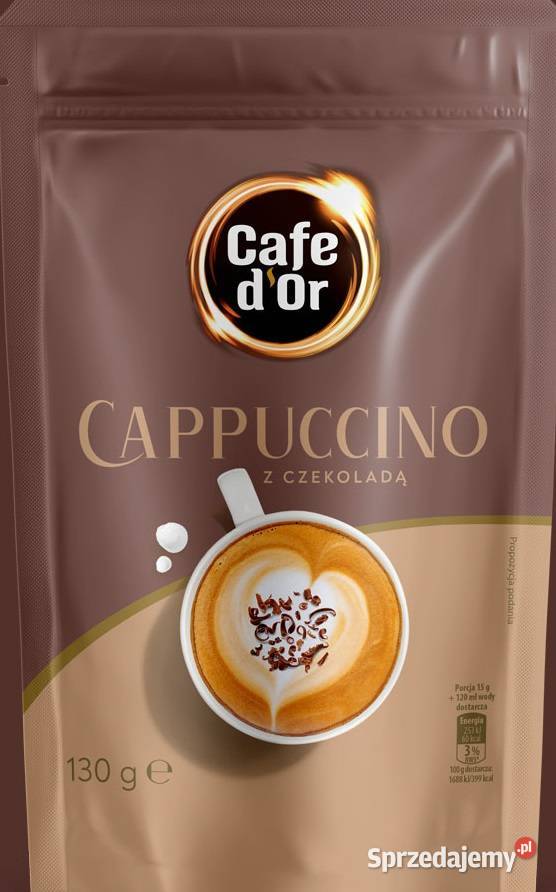 Kawa Cappuccino Cafe dOr z magnezem wanilia Rozpuszczalna Stare Miasto
