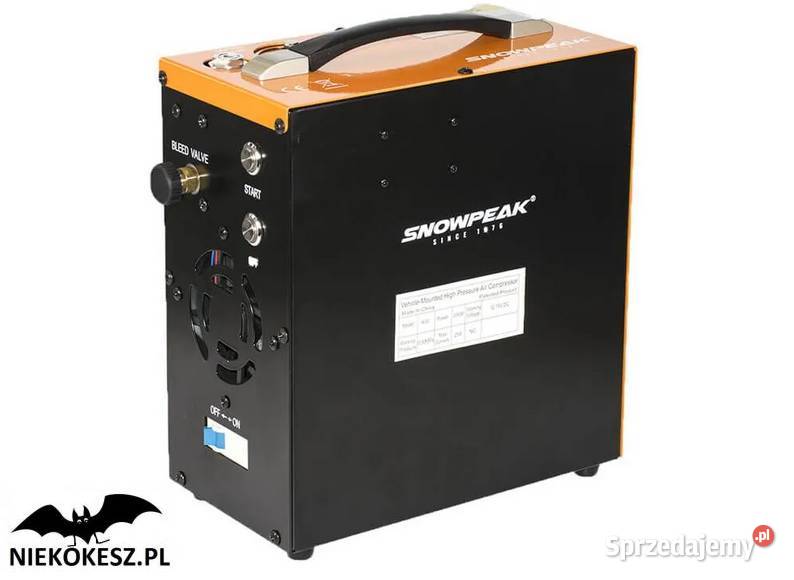 Compressor Snowpeak K302 pcp do karabinka pcp Przyłęki