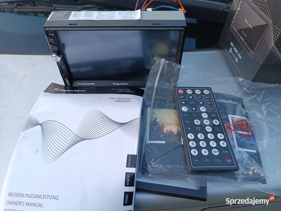 Radio 2din Kruger Matz bluetooth Radioodtwarzacze kujawsko-pomorskie Włocławek