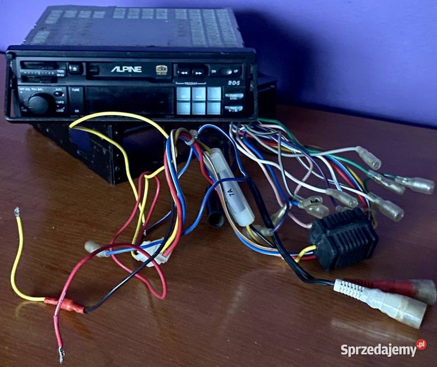 Alpine 7291R Vintage Klasyk 1991R Kaseta Super Radioodtwarzacze Kępno