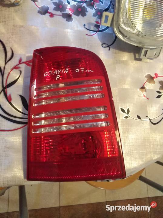 lampa skoda octavia lampy tylne mazowieckie Myszyniec