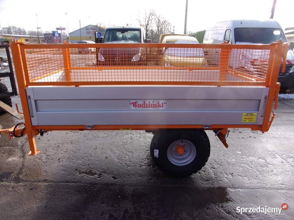 Przyczepa jednoosiowa komunalna Kubota WTP1W0