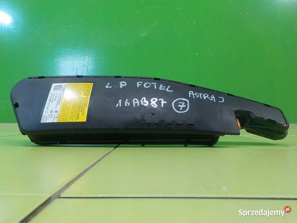 ASTRA IV J GTC 12r 3D HB AIRBAG poduszka fotela mazowieckie Suków sprzedam