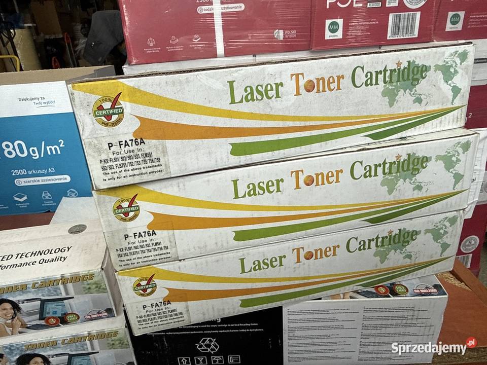Toner fa76a panasonic zamiennik 3 komplet Turek