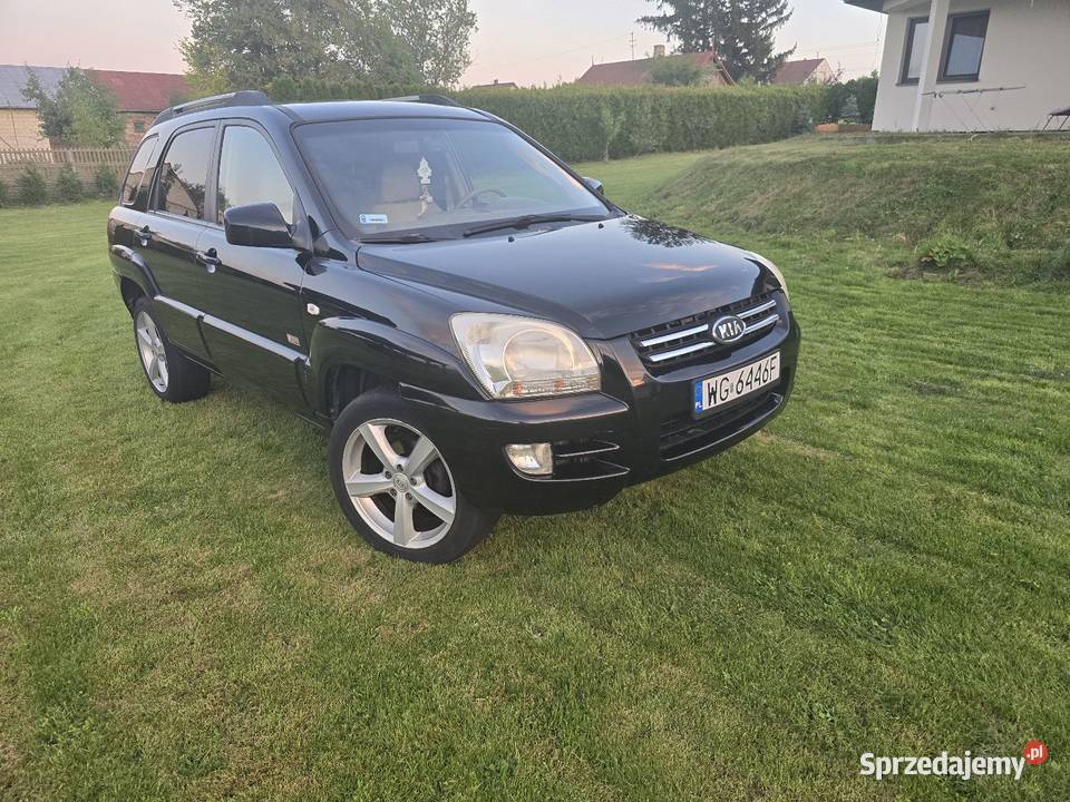 KIA SPORTAGE II 20 140 ACTIVE JASNE SKÓRY skórzana tapicerka mazowieckie Goździk