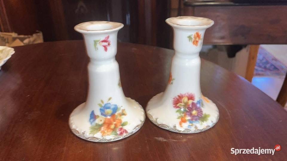 Świecznik Syg Erdmann Schlegelmich Niemcy pomorskie Gdańsk