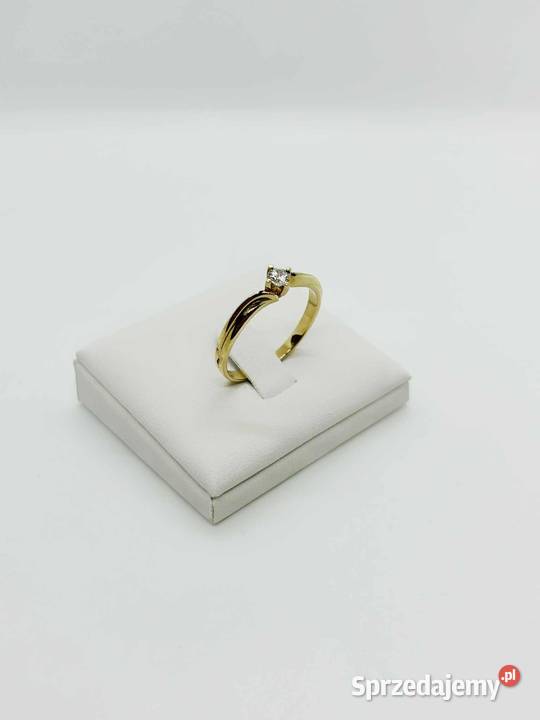 Nowy Złoty Pierścionek pr 585 272g Rozmiar 24 Elbląg