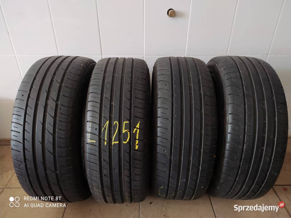 19545 16 FALKEN ziex 2015r 55mm KOMPLET OPON lato Samochodowe Trzebnica sprzedam