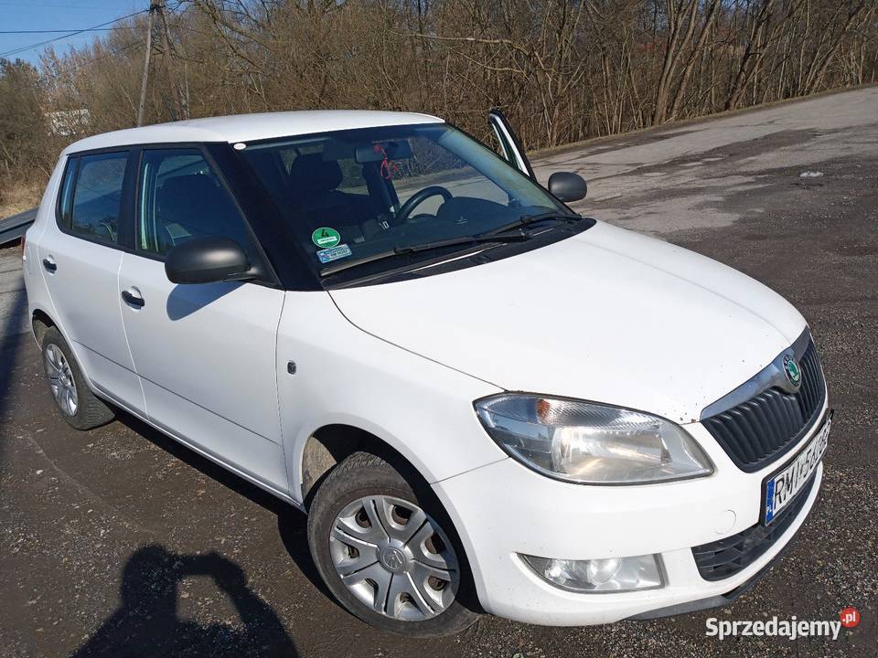 Skoda Fabia 2013r 16tdi biały