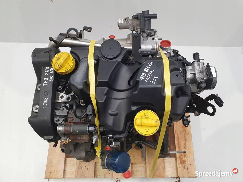 SILNIK K9K832 Renault Megane III 15 DCI 106 Rudka