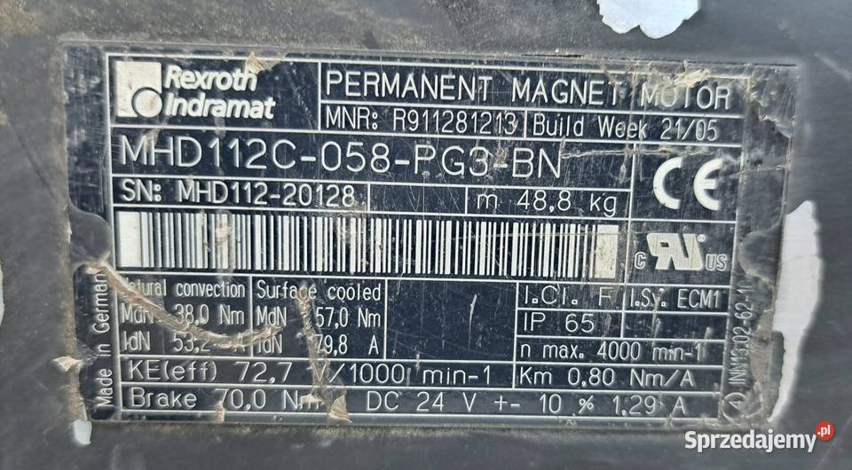 Serwonapęd Rexroth Indramat Barlinek