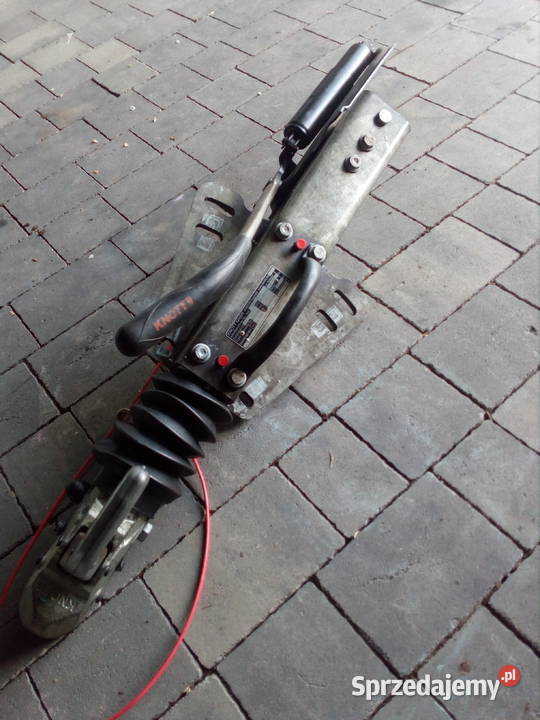 Zaczep z hamulcem najazdowym Knott 3500