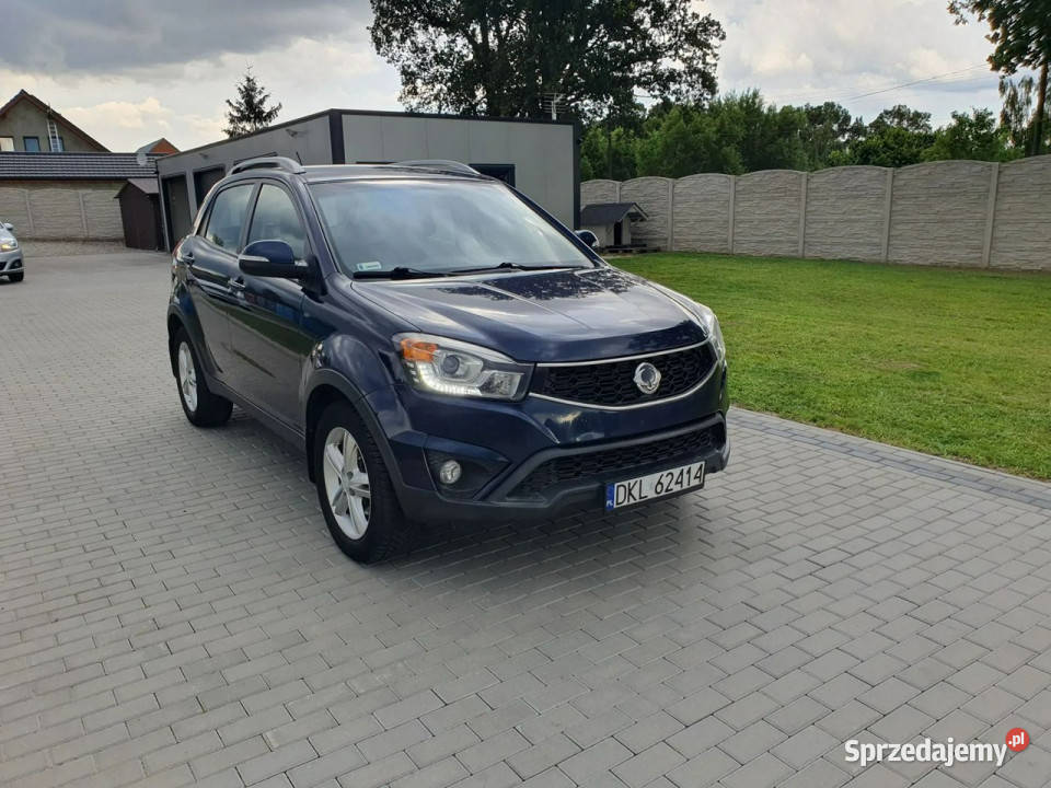 SsangYong Korando D20t Awd 4x4 Lift 2015r aluminiowe felgi Samochody osobowe Strobice sprzedam