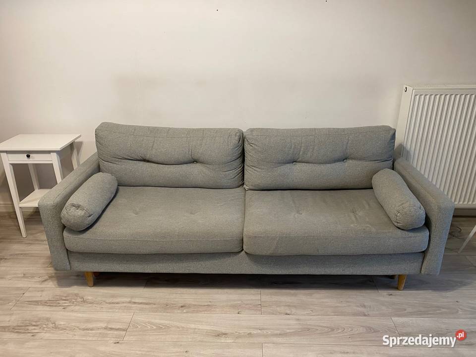 Kanapa sofa szara nowoczesna rozkładana Garwolin