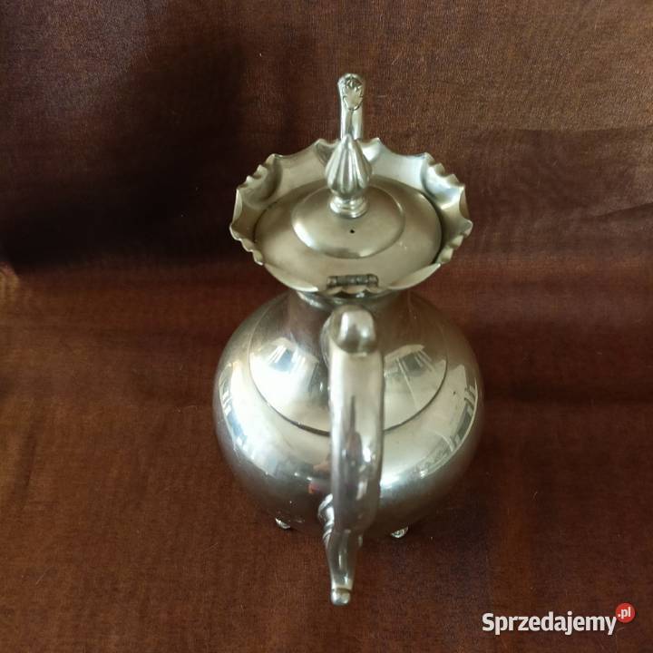 Dzbanek platerowany sygn Mikołów