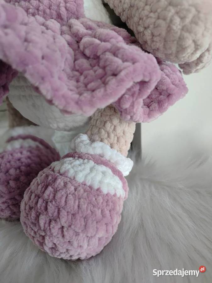 Miś handmade szydełkowy