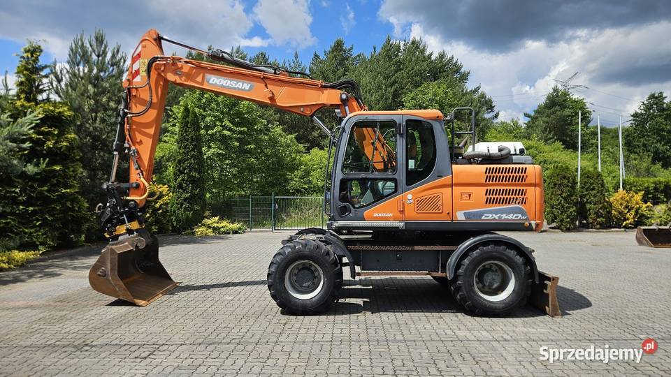 Doosan dx140w-5 2016r.