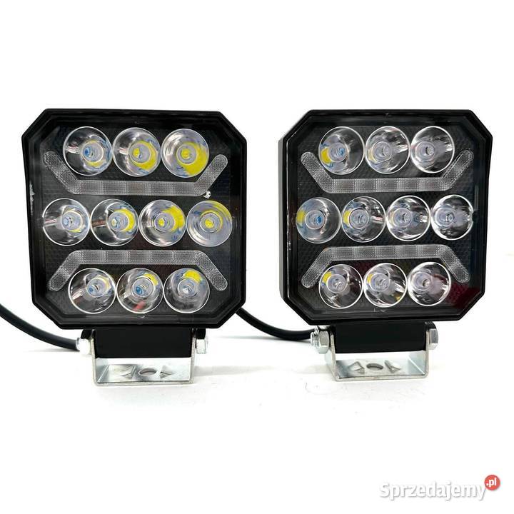 2 x Lampa robocza z ringiem mocne i solidne
