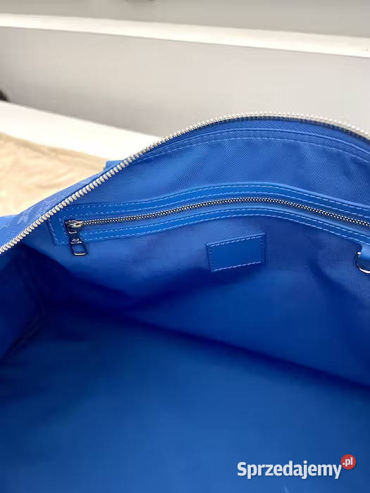 Louis Vuitton Keepall Bandouliere 'Clouds' - Blue - Complete Gdynia 