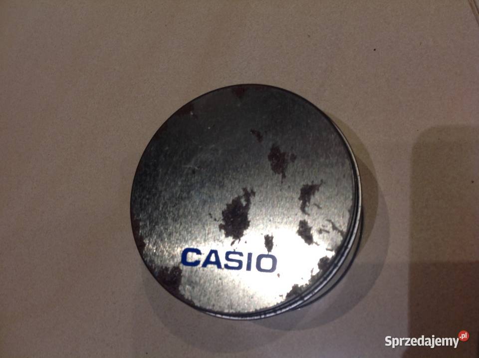 Stare Pudełko Metalowe CASIO Sygnowane Nowa Sól sprzedam