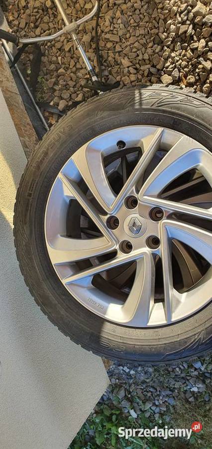 Felgi alu Renault 17 opony zimowe Nokian 215 60 Nowy Sącz sprzedam